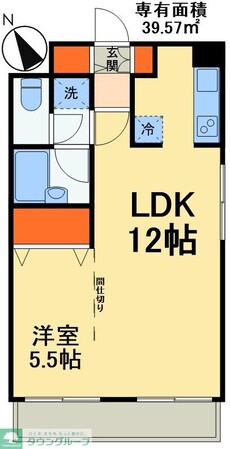 T’s Garden行徳の物件間取画像